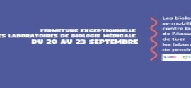 Fermeture du 20 au 23 septembre. Lettre aux consœurs et confrères qui doutent  de l’utilité de cette action