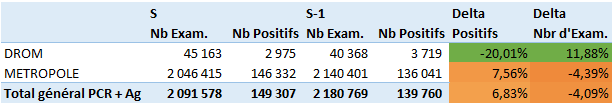 Stats covid s8 2021