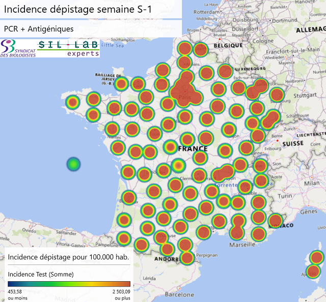 Incidence test dept 2021 S12