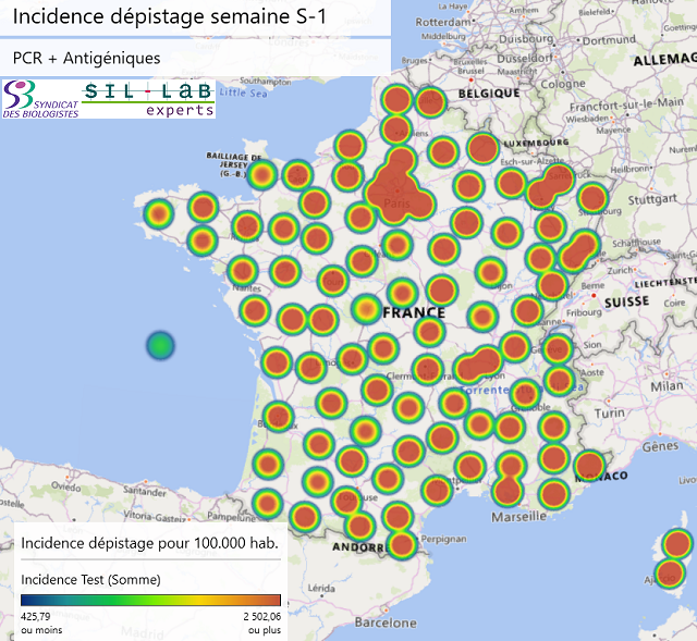 Incidence test dept s11 2021