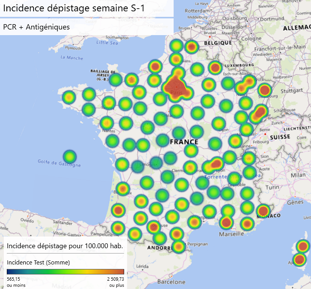 incidence test dept 2021S25